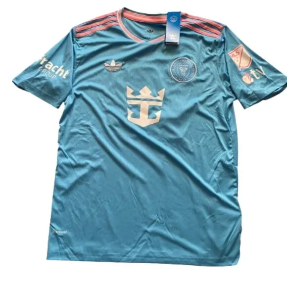 Y2K Inter Miami Jersey 2025/26 Messi #10 Blockcore Football Shirt Men’s L - Picture 3 of 6